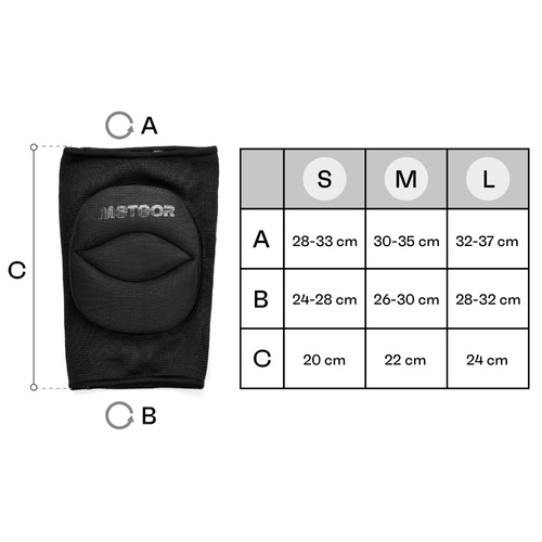 Meteor Knee Pads L black