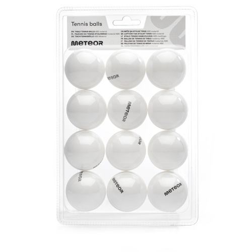 TABLE TENNIS BALLS METEOR 12 pcs