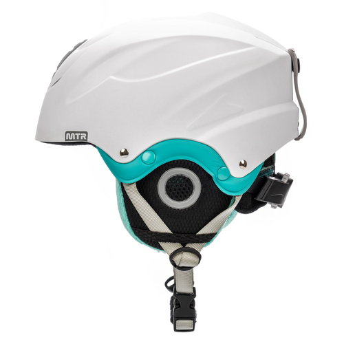 Ski helmet Meteor Lumi L 58-61 cm mint / white