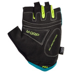 Rękawiczki rowerowe Meteor Gel GX39 XL ciemny zielony-zielony