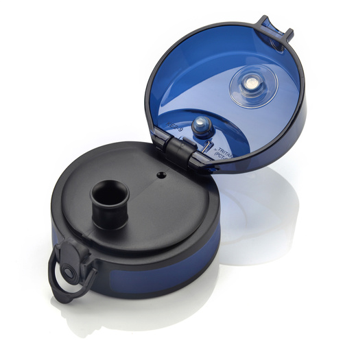 Sports water bottle Meteor 650 ml navy blue