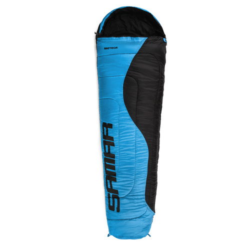 Schlafsack Meteor Samar R blau/schwarz