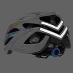 Fahrradhelm Meteor Shimmer L 58-61 cm weiß