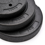 Meteor 40 KG bituminous dumbbell set