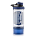 Schüttelflasche Meteor 500 ml blau