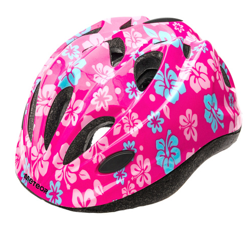Kinderfahrradhelm Meteor HB6-5 S 48-52 cm rosa