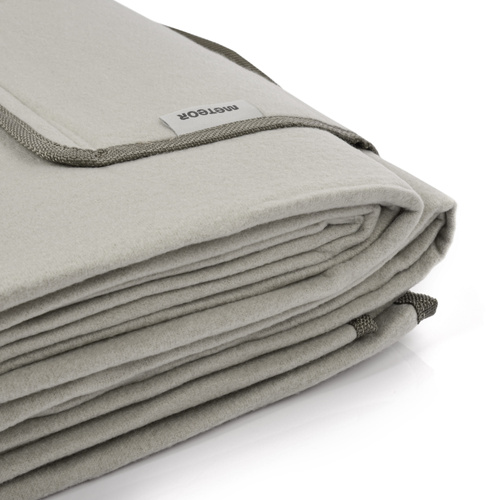 Picknickdecke Meteor 2XL 200x200 cm grau-beige