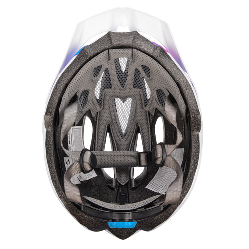METEOR CYCLING HELMET Shimmer M 55-58 cm white