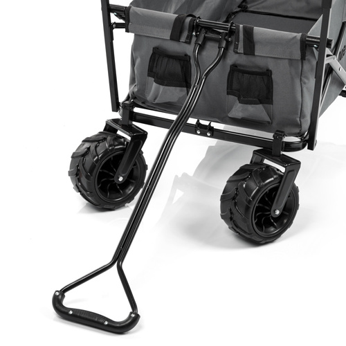Wózek transportowy z daszkiem Meteor XR-100 szary