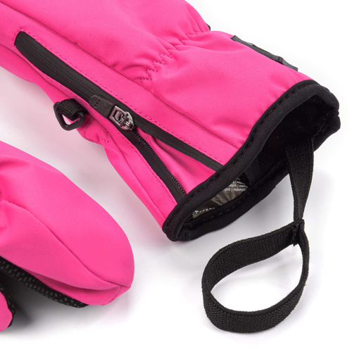 Winter gloves Meteor Juna XXS pink/black