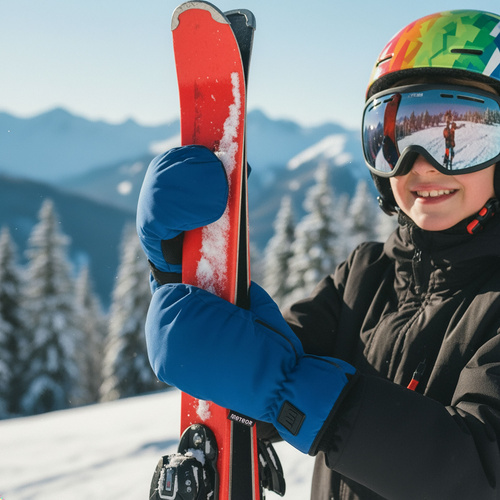 Winter gloves Meteor Orel S navy/black