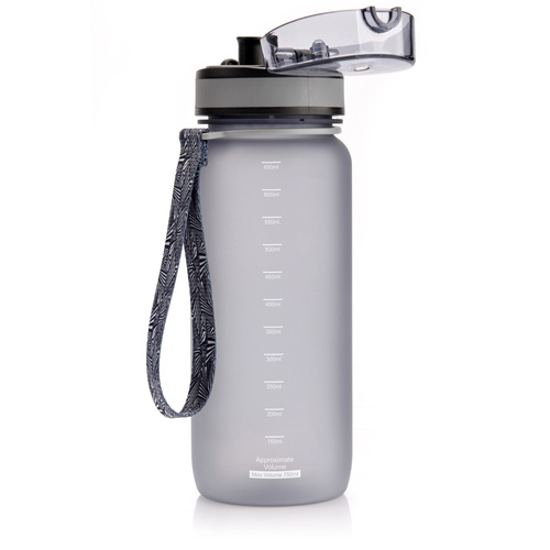 Sports water bottle Meteor 650 ml grey