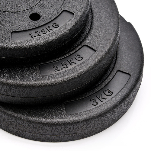 Meteor 40 KG bituminous dumbbell set