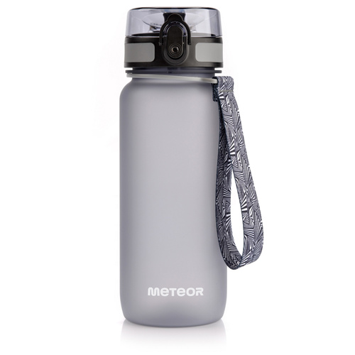 Bidon sportowy Meteor 650 ml szary