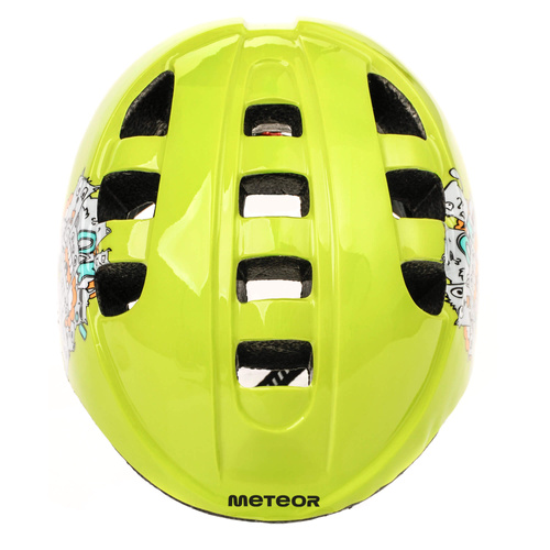 Kask rowerowy dla dzieci Meteor MA-2 M 52-56 cm Monsters