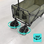 Meteor folding cart X-200 blackgreen