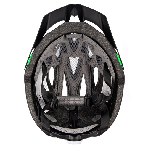 Fahrradhelm Meteor Gruver L 58-61 cm schwarz/grün