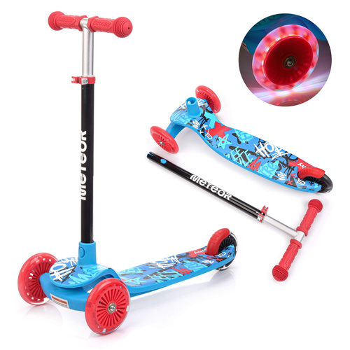 Three-wheel scooter Meteor Funny blue