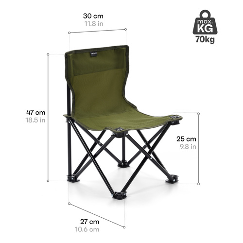 Meteor Skaut folding chair khaki