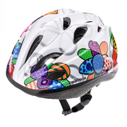 Kids bike helmet KS07 M 52-56 cm Colorful Flowers