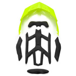 Kask rowerowy Meteor Street L 58-61 cm neonowy żółty