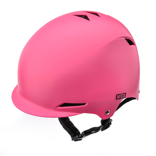 Kask rowerowy Meteor KS02 S 48-52 cm różowy