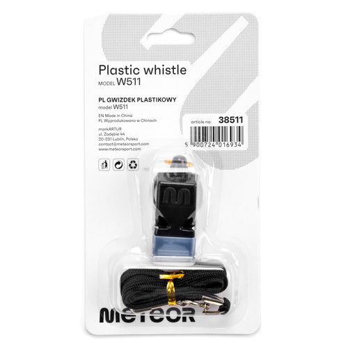 Meteor Wolf plastic whistle