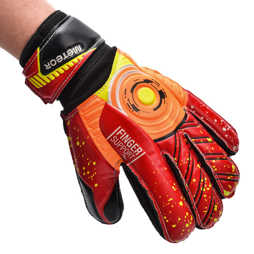Goalkeeper gloves Meteor Defence 6 black
