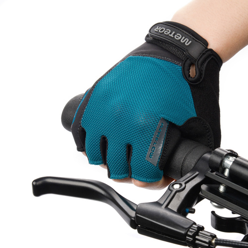 Fahrradhandschuhe Meteor MX51 L schwarz/blau