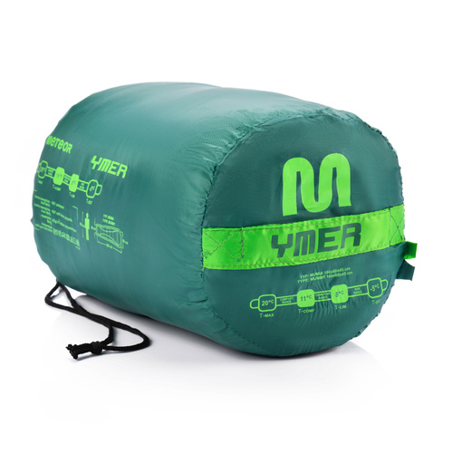 Meteor Sleeping bag Ymer green/dark green