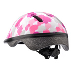 Kinderfahrradhelm Meteor KS06 XS 44-48 cm Rosa Herzen
