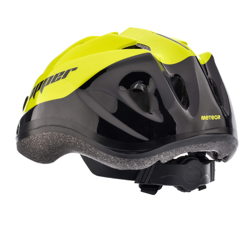 Kask rowerowy dla dzieci Meteor KS07 M 52-56 cm Apper żółty