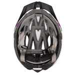 Kask rowerowy Meteor Gruver S 52-56 cm biały/szary/różowy