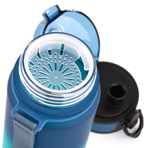 Sports water bottle Meteor 350 ml blue/turquoise