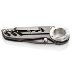 Pocket knife Meteor Rescue silver 440
