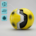 Football  METEOR FBX #1 neon yellow