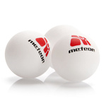 Tischtennis-Set Meteor Sunrise Rollnet rot