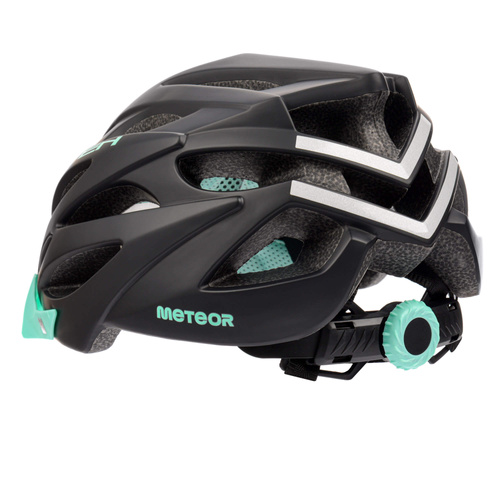 Fahrradhelm Meteor Marven S 52-56 cm schwarz/mint