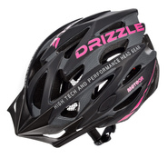 Kask rowerowy Meteor MV29 Drizzle XL 61-63 cm czarny/różowy
