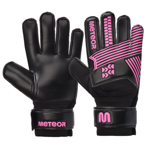 Meteor Catch goalkeeper gloves 7 black/pink