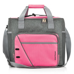 Thermal bag Meteor Frosty 30l pink / gray melange