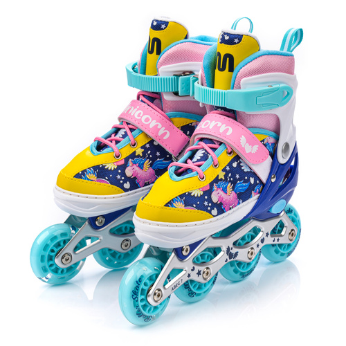 Inlineskates 4-in-1 Meteor S 30-33 Unicorn