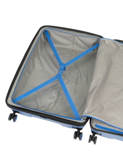 SwissBags Echo medium Koffer 67 cm seeblau