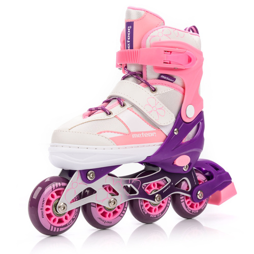 Rollerskates Meteor S 30-33 rosa