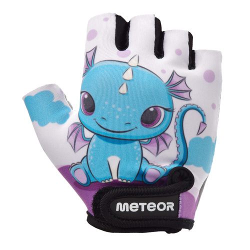 Rękawiczki rowerowe Meteor Kids XS Dragon