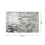 Thermische decke Meteor silber
