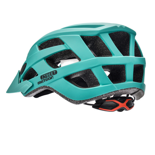 Cycling helmet Meteor Street L 55-58 cm green