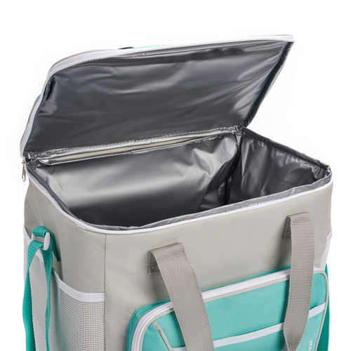 Cooler bag Meteor Frosty 30 l light blue/grey