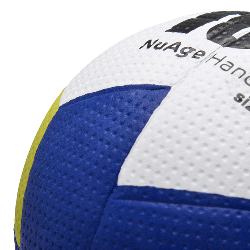 Handball Meteor Nuage junior 1 white/yellow/dark blue