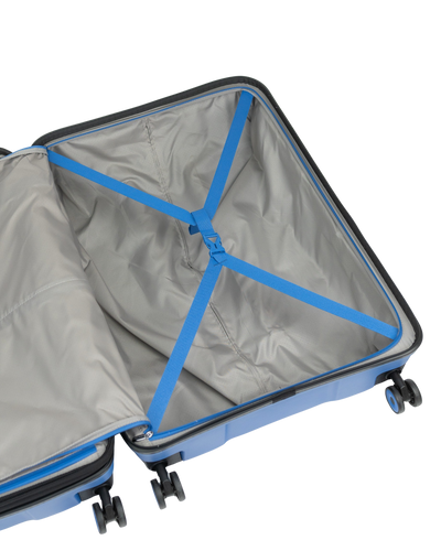 SwissBags Echo medium Koffer 67 cm seeblau